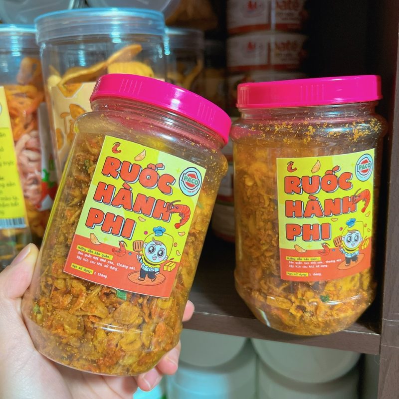 200G HỘP MUỐI TÉP HÀNH PHI