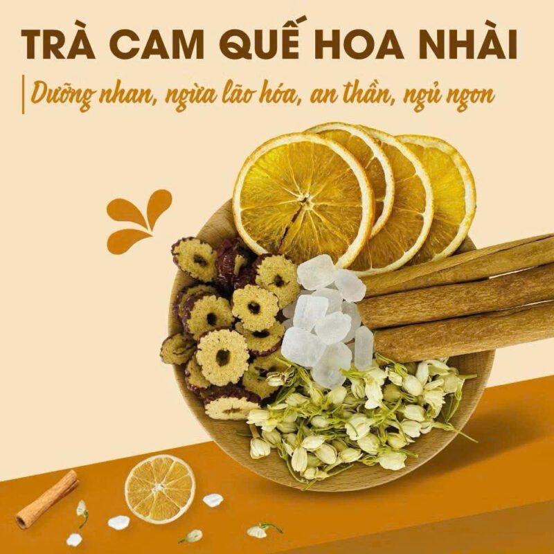 TRÀ CAM QUẾ HOA NHÀI