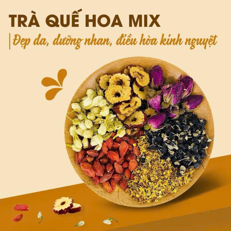 TRÀ QUẾ HOA MIX