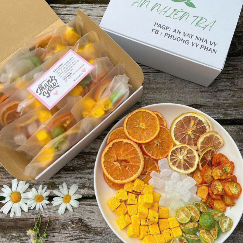 TRÀ DETOX CHANH DÂY KIM QUẤT