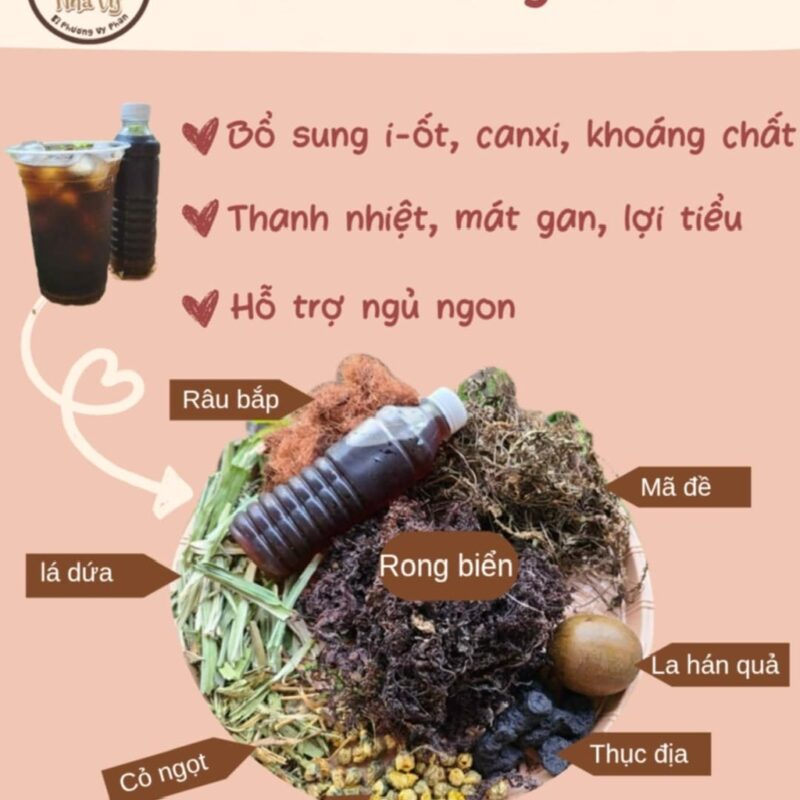 SÂM RONG BIỂN NẤU 5LIT