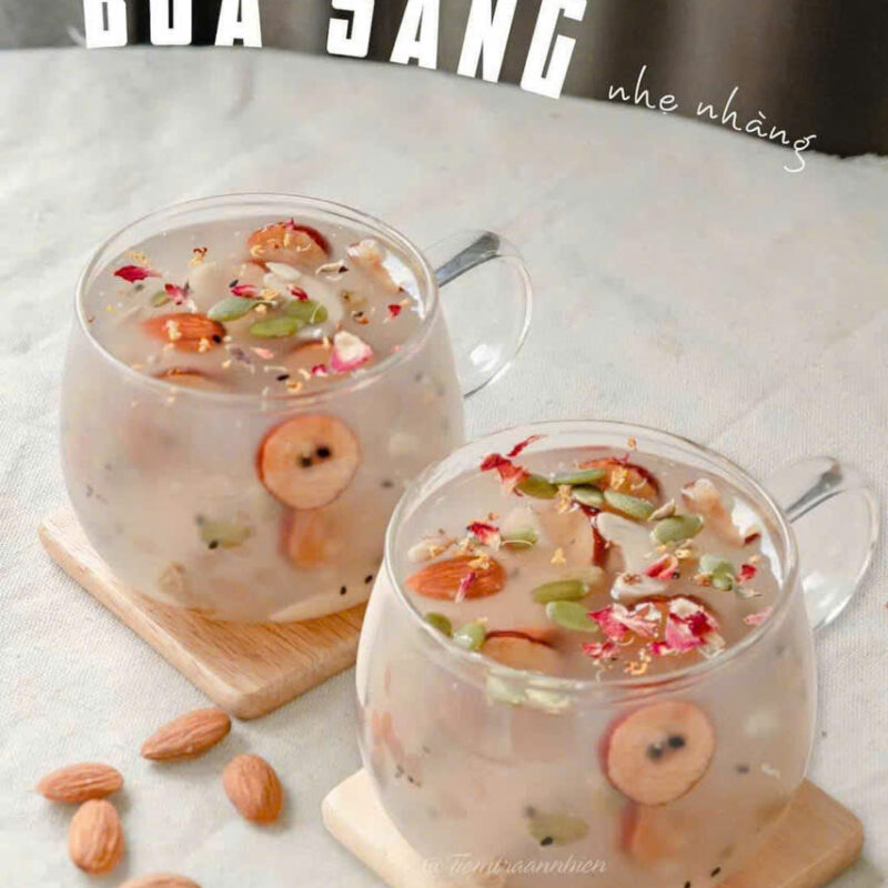 BỘT CỦ SEN NGUYÊN CHẤT MIX HẠT SET 6 GÓI LỚN