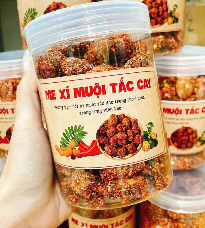 ME XÍ MUỘI TẮC CAY 500G