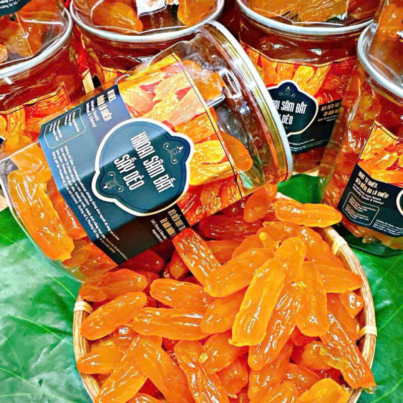 MỨT KHOAI SÂM ĐẤT DẺO