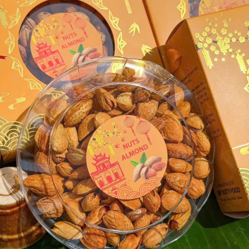 HẠNH NHÂN RANG BƠ TẾT 2026