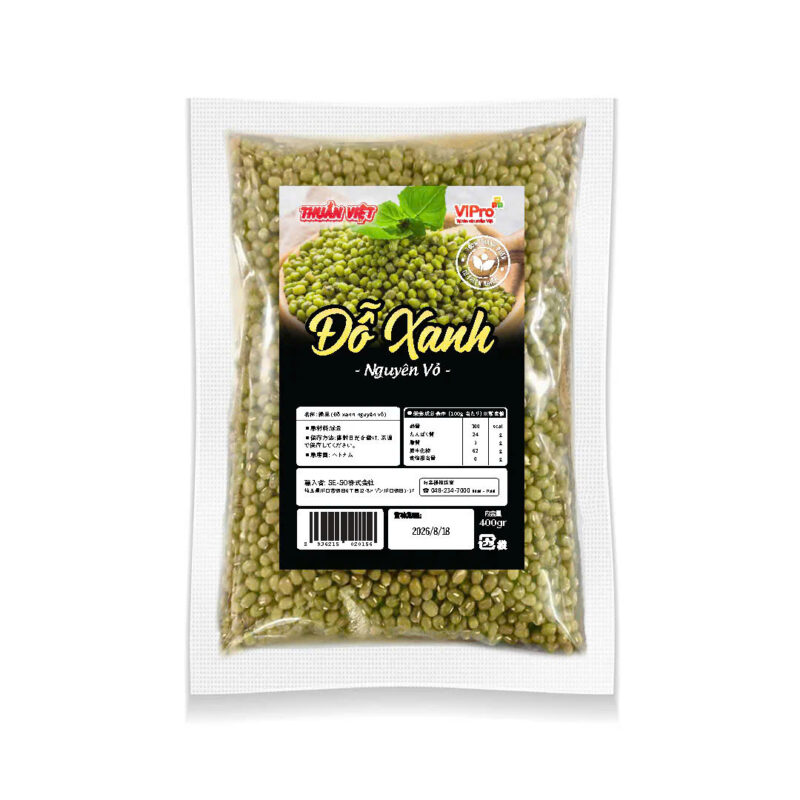 ĐẬU XANH NGUYÊN VỎ 400G