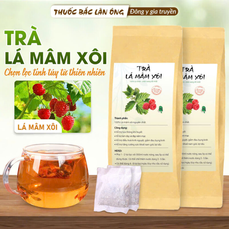 TRÀ LÁ MÂM XÔI 40 GÓI