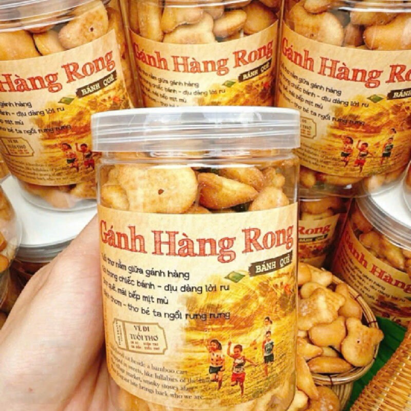 BÁNH GẤU GÁNH HÀNG RONG