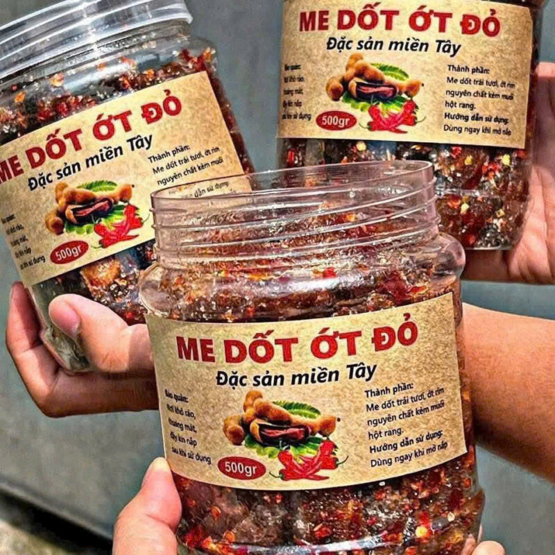 ME DỐT ỚT ĐỎ 500G