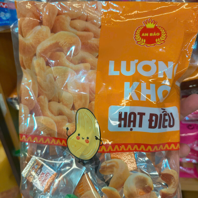 LƯƠNG KHÔ HẠT ĐIỀU 400G