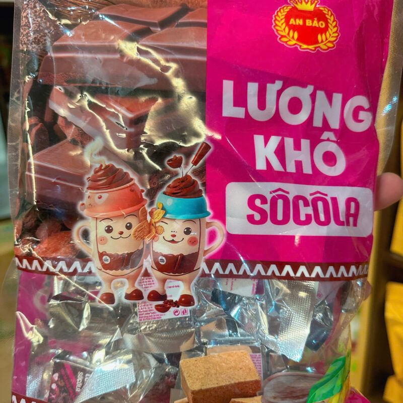 LƯƠNG KHÔ SOCOLA 400G