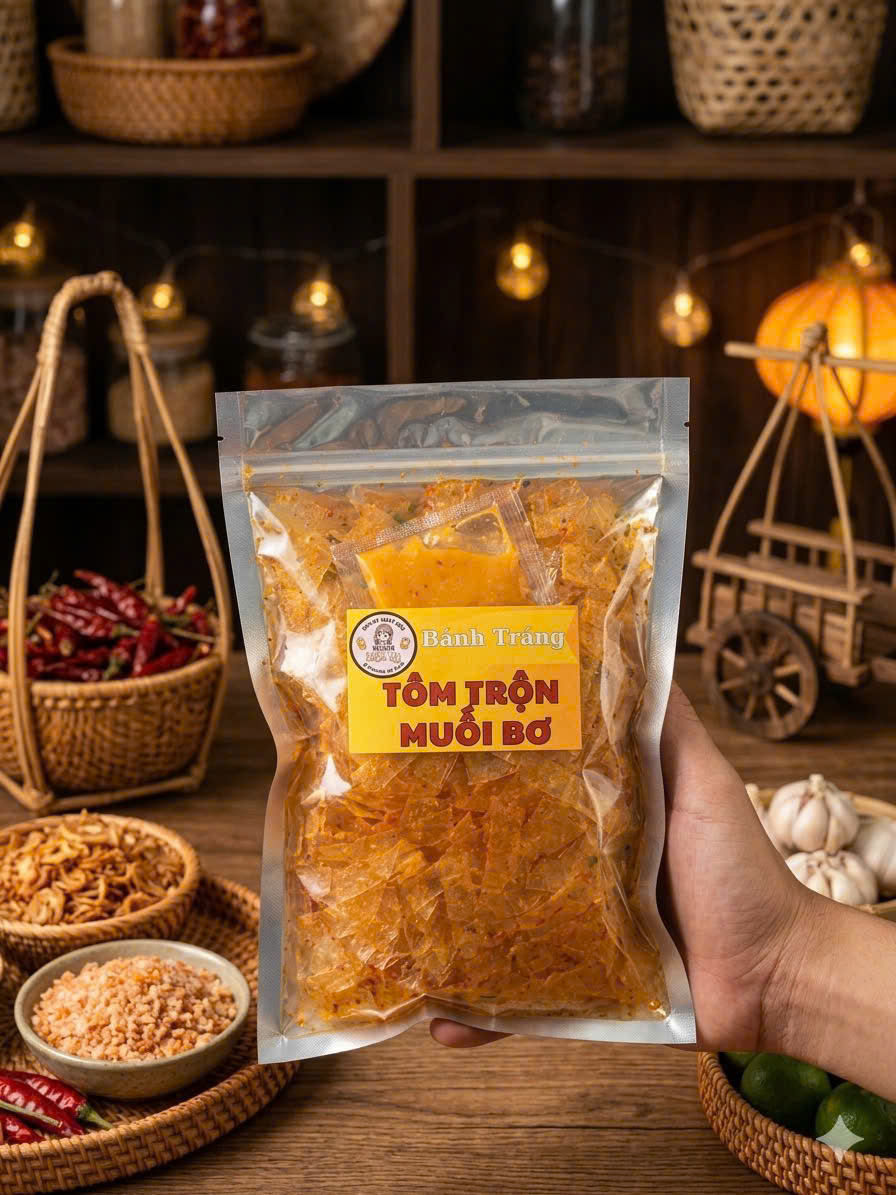 TÔM TRỘN MUỐI BƠ
