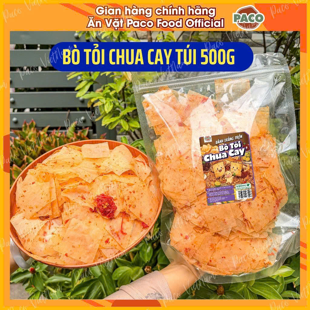 TÚI 500G BÒ TỎI CHUA CAY